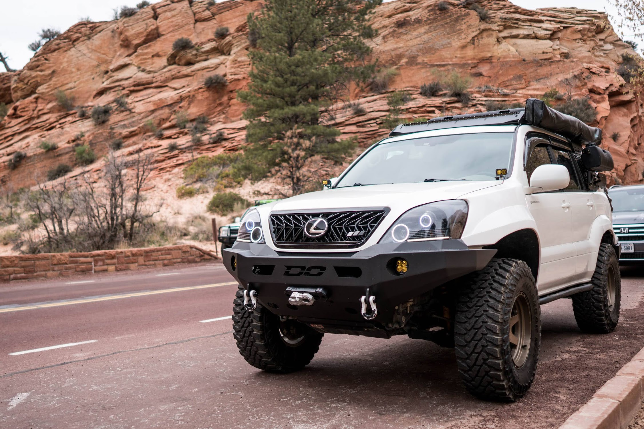Lexus gx470 center top caps