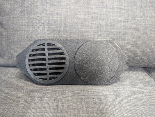 Diesel Heater / Air Conditioner Zipper Mount Dual Rotating Vent Bracket / Assembly