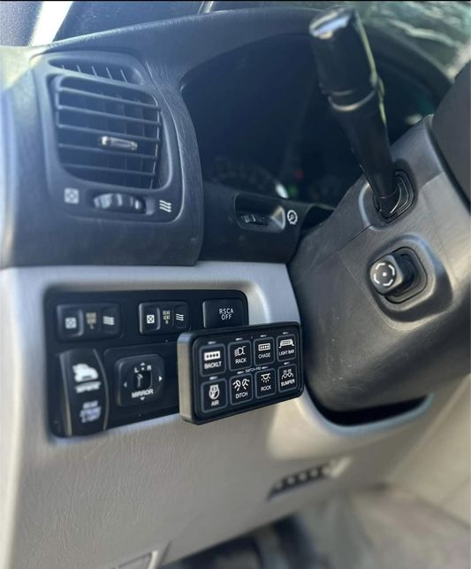 Switch Pros SP9100 Controller Custom Bezel Locker Switch Mount