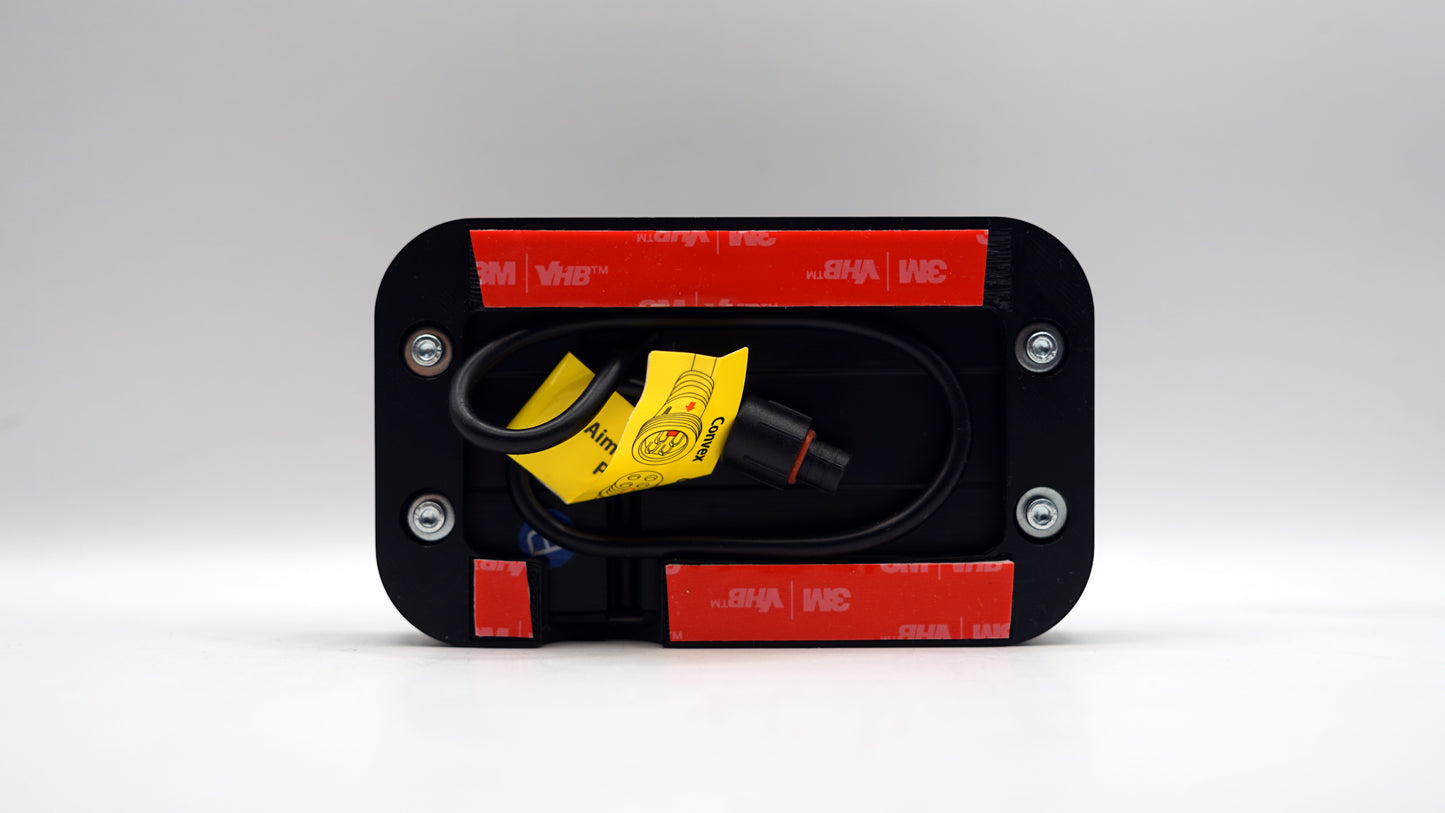 Auxbeam 8 Gang BA80 Controller Custom Flat Mount Bezel