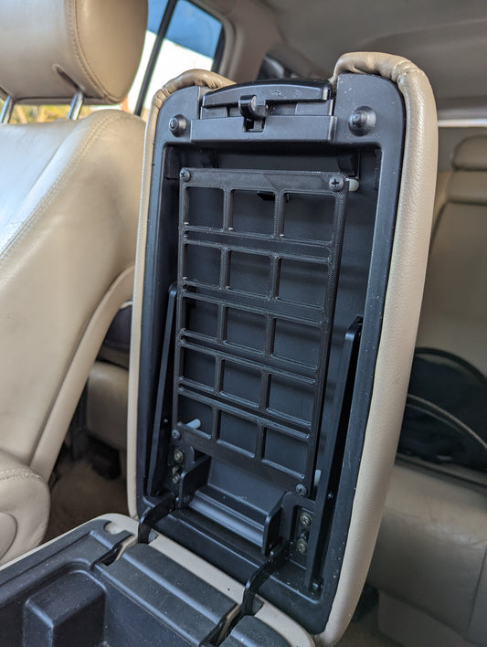 100 Series Armrest Console MOLLE PANEL - Landcruiser / LX470