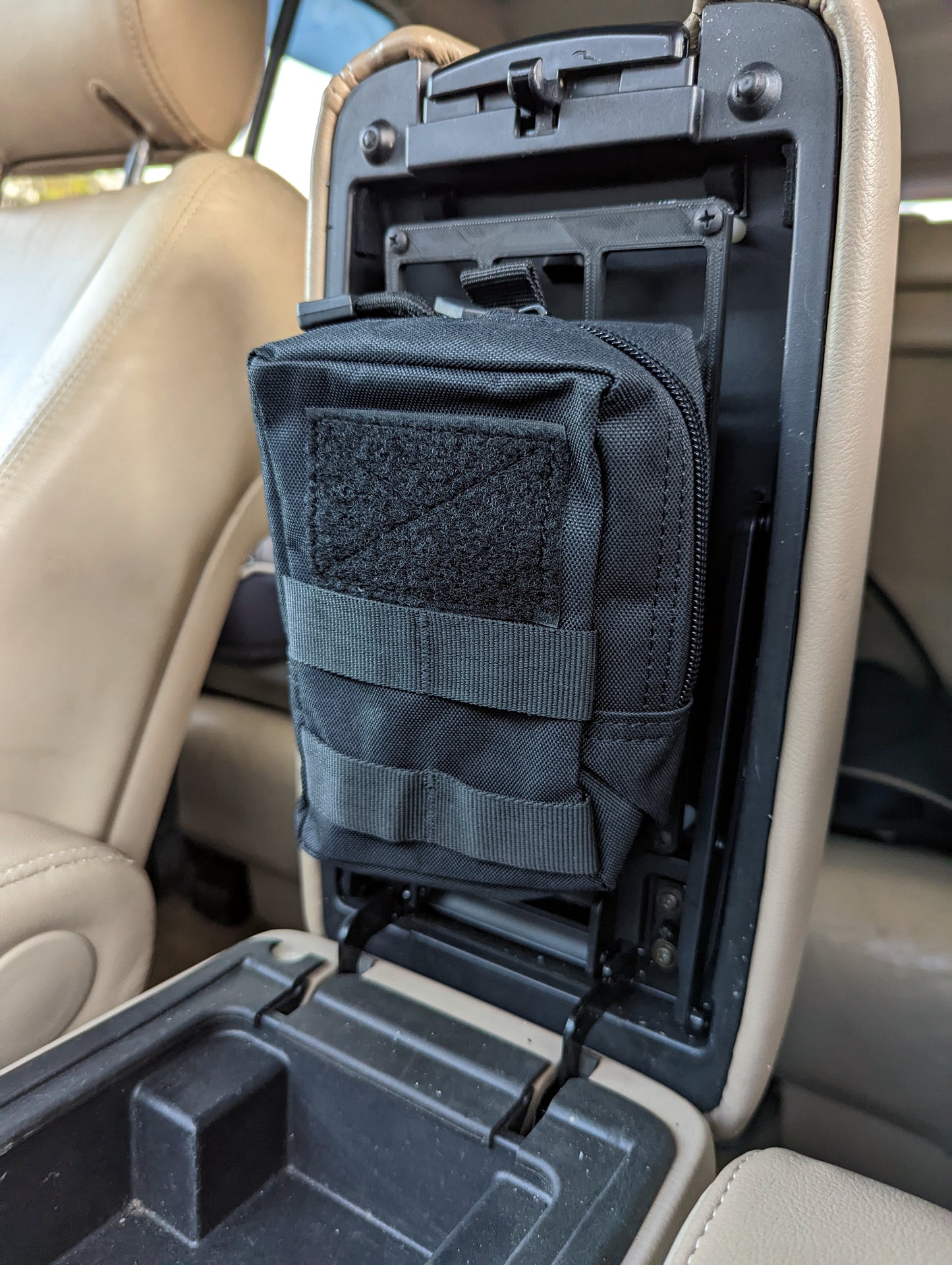 100 Series Armrest Console MOLLE PANEL - Landcruiser / LX470