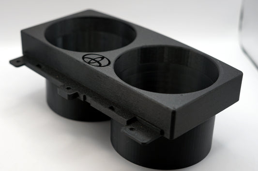 100 Series Landcuiser/ LX470 Cupholder - Toyota Logo - Large Diameter