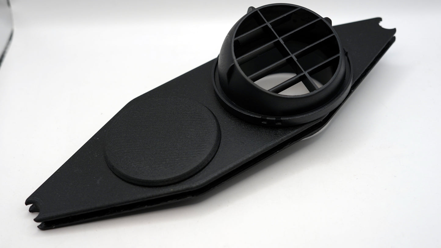 Diesel Heater Zipper Mount Dual Rotating Vent Bracket / Assembly