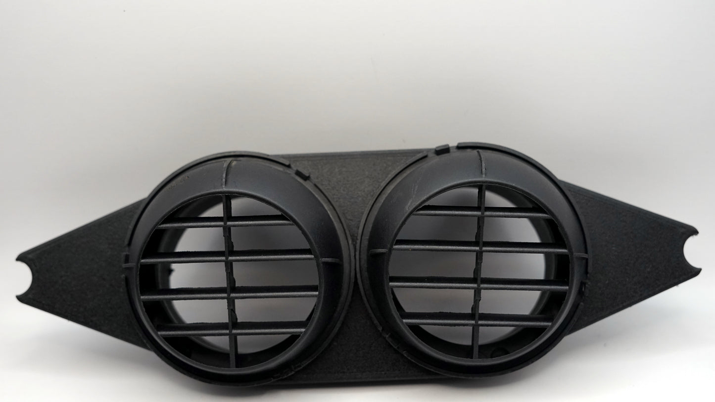 Diesel Heater Zipper Mount Dual Rotating Vent Bracket / Assembly
