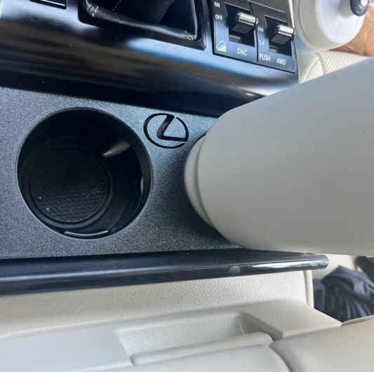 Lexus GX460 Cup Holder Insert - Lexus Logo