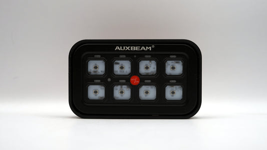 Auxbeam 8 Gang BA80 Controller Custom Flat Mount Bezel