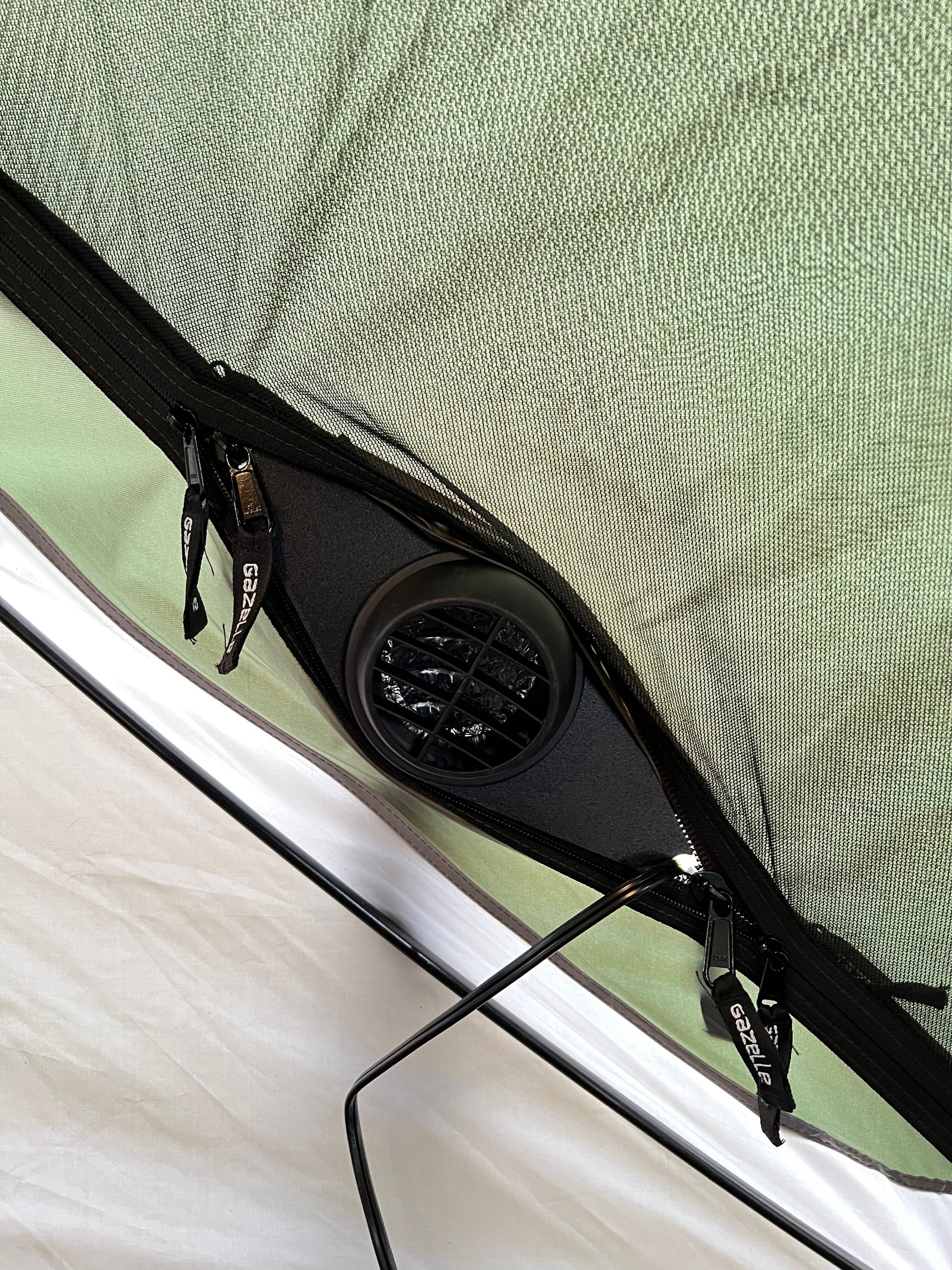 diesel heater for tent Diesel Heater Zipper Mount Rotating Vent Bracket / Assembly – BCOffroad